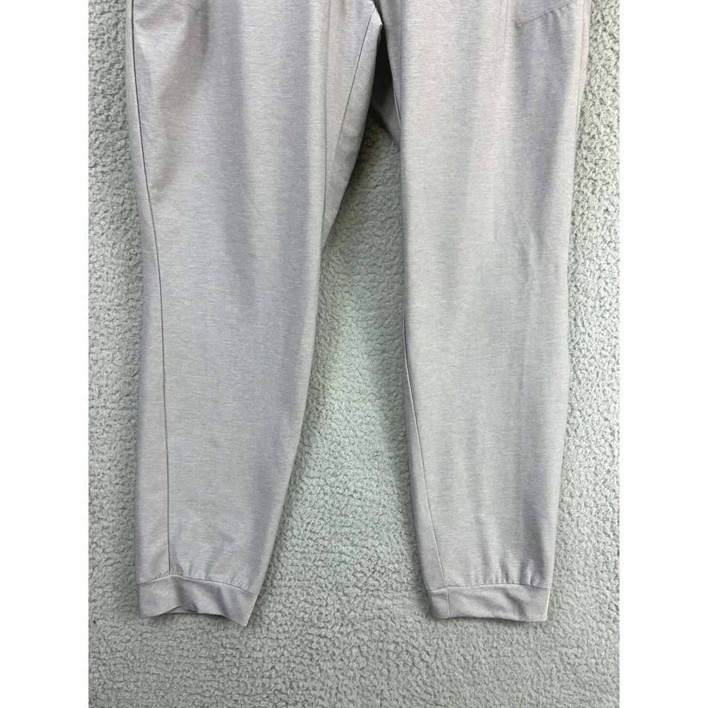 Adidas Performance Stretch Golf Jogger Pants Mens 32x30 Gray Athletic Casual